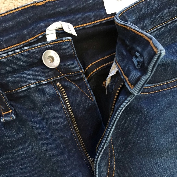 Rag and Bone Cate Mid Rise Skinny Jeans Womens Waist 24 Size 0 Dark Wash Blue - Picture 9 of 16